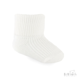 Soft Touch-Baby sokken-Gebroken wit