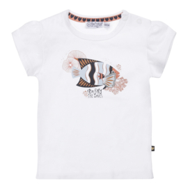 Dirkje-Girls T-shirt ss-White