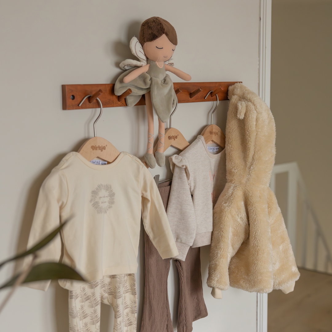 Dirkje-Meisjes Flared broek-Brown