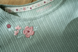 Little Dutch-Meisjes t-shirt lange mouw- Granden green