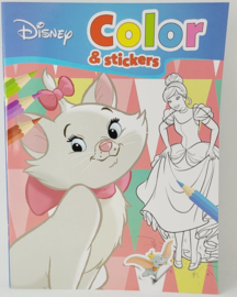Walt Disney color and stickers - Classics-Meerdere kleuren