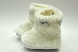 LPC-Girls Babyboots Cosy+Soft-white