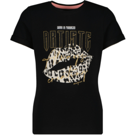 Vingino -Meisjes T-Shirt Higella-Zwart