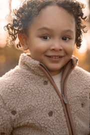 Little Dutch -Jongens Teddy vest-Taupe