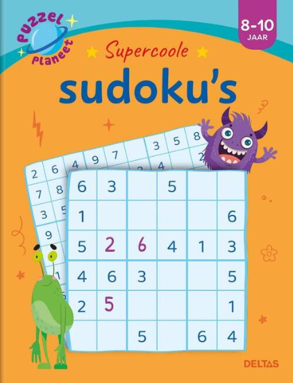 Deltas-Puzzel planeet- Superleuke Sudoku's- 8-10Jaar