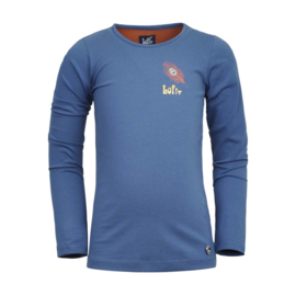 LoFff-Meisjes Shirt Longsleeve Orchid-Blauw