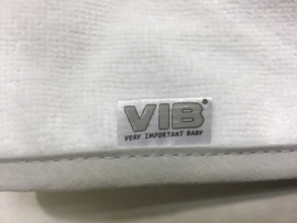 VIB-Unisex Slabbetje Er is een klein Wondertje op komst-White