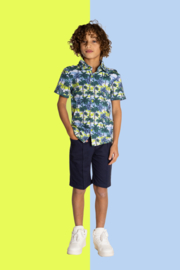 Studio Chill-Jongens korte broek Wesley-Blauw