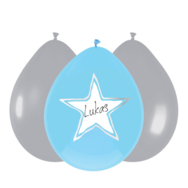 Balloons Babyboy collection- Ballonnen 6 stuks jongen-Blue