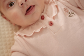 Little Dutch-T-shirt lange mouw Blossom-Roze