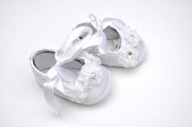 Soft Touch- (LPC)-Baby Girls Doopschoentje-white