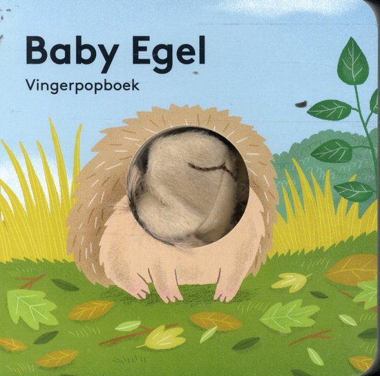 Image Books-Vingerpopboek-Baby Egel-Multi Color
