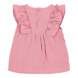 Little Dutch -Jurk roze met broekje Pink Blush
