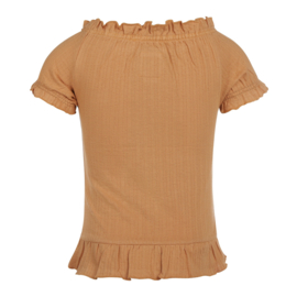 Koko Noko-Meisjes t-shirt ss-Camel