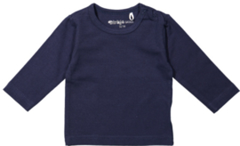 Dirkje-Boys Basic Shirt l.m.- Navy