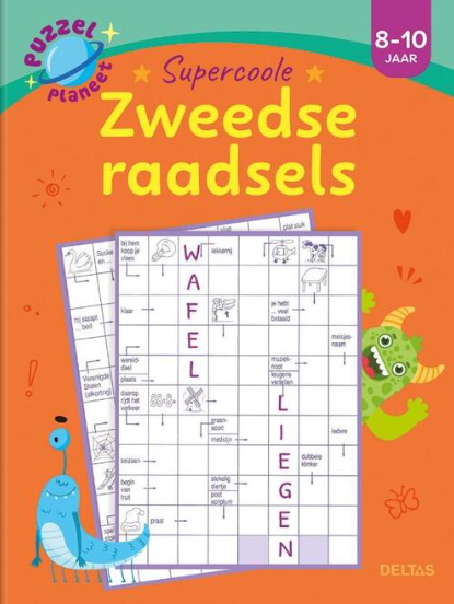 Deltas-Puzzel planeet- Superleuke Zweese Raadsels- 8-10Jaar