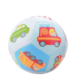 Happy World zachte bal voor jongens en meisjes 14 cm-Multi Color
