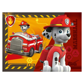 Ravensburger 4 Puzzels Paw Patrol puppies op pad-12 +16+20+24 stukjes-Multi Color