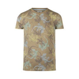 Koko Noko-Jongens T-shirt korte mouw- Taupe