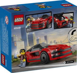 LEGO-City Voertuigen Rode sportwagen-60448
