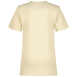 Vingino -Jongens  t-shirt ss Haffie-Egg Shell-Gebroken wit