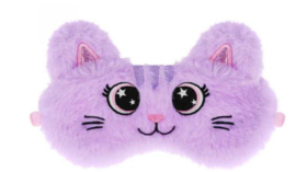 Klostermann-Slaapmasker Cutie Kat-Paars