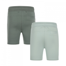 Koko Noko-Jongens korte broek-2 pack-Dusty groen