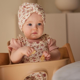 Dirkje-Meisjes 2 pce babypakje ss+ muts-Licht koraal