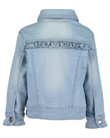 Blue Seven-Mini girls woven jeans jacket-Jeansblue orig