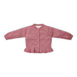 Little Dutch-Meisjes gebreid vest-Rouge