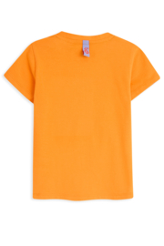 4President-Meisjes t-shirt Noor-Oranje-Turmeric