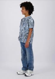 Vingino -Jongens-T-Shirt Hucan-Fade Blue