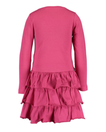 Blue Seven-Kids Meisjes jurk-Magenta