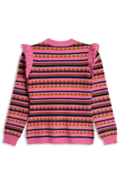 4President-Meisjes Sweater Kapri-Pink