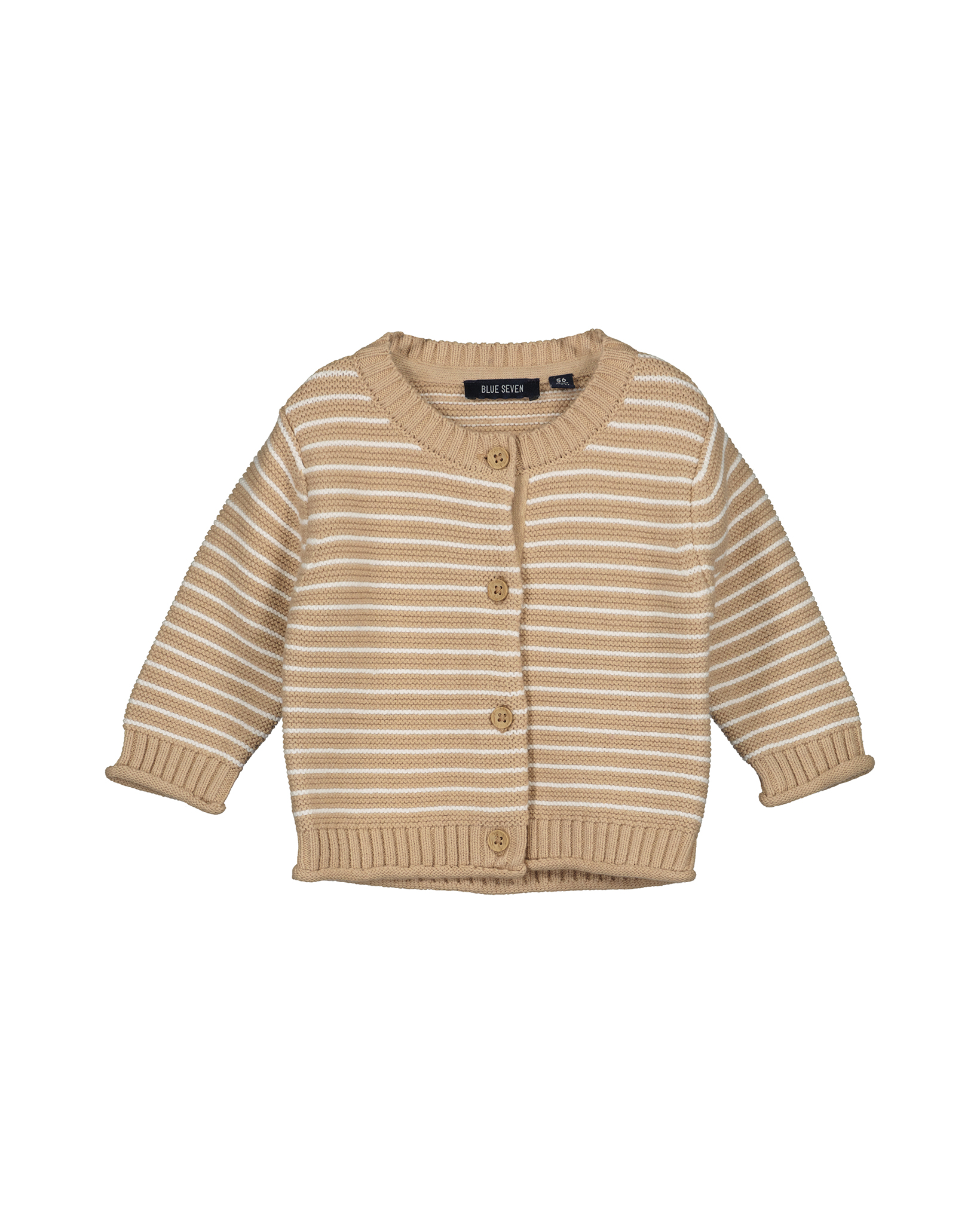 Blue Seven-Baby vest-Camel