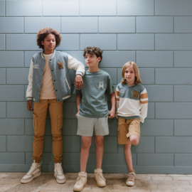 No Way Monday-Jongens  Korte broek-Karamel bruin