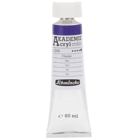 Acryl color- lilac (348), opaque, good fade resistant, 60ml-Schmincke AKADEMIE