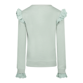 No Way Monday-Meisjes Sweater ls-Groen