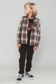Moodstreet-Jongens OLIVER checkered shirt-Mount Fuji