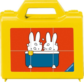 CW-Ravensburger Blokkenpuzzel nijntje - 6 stukjes - kinderpuzzel 6 Stukjes-Yellow