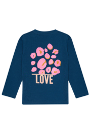 4President-Meisjes T-shirt Bobbi-Blue