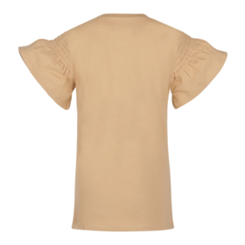 No Way Monday-Meisjes T-shirts ss- Camel