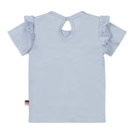 Dirkje-Meisjes T-shirt ss-Licht blauw
