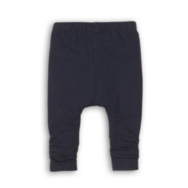 Dirkje-Baby Basis meisjes legging- Navy blauw