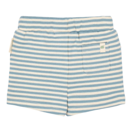 Little Dutch -Korte broek blauw Stone Blue stripe
