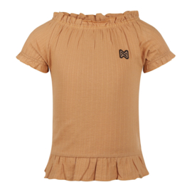 Koko Noko-Meisjes t-shirt ss-Camel