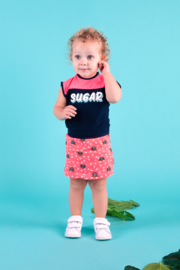 B.Nosy-Baby girls dress with tiger dots -Tiger dots-Blue
