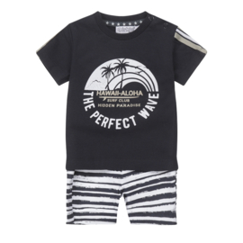 Dirkje-jongens babypakje 2 pce ss-Navy