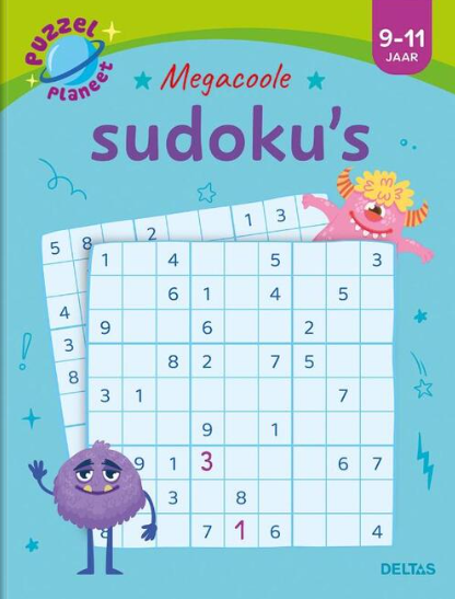 Deltas-Puzzel planeet- Superleuke Sudoku's- 9-11Jaar