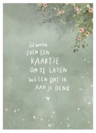 1754 - Gewoon even een kaartje